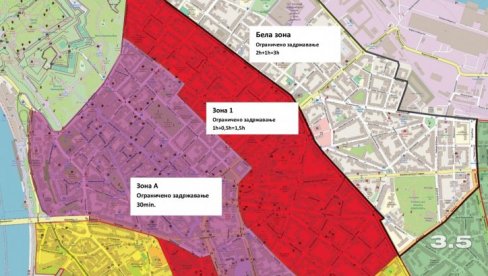 NOVE ZONE PARKIRANJA NA STAROM GRADU: U centru od 14. jula nema besplatnog parkiranja NOVE ZONE PARKIRANJA NA STAROM GRADU: U centru od 14. jula nema besplatnog parkiranja