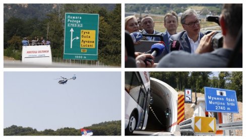 DELA GOVORE VIŠE OD REČI! Vučićeva moćna poruka nakon otvaranja važne deonice - Postoji nešto što niko ne može da izbriše (VIDEO)