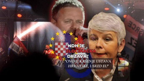O OVOME MEDIJI ĆUTE Bivša premijerka rešila da sve iznese javno: NDH je zločinačka država, a zvanični Zagreb joj se klanja - i to usred EU