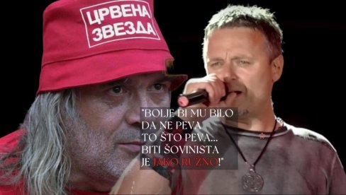 JA SAM NACIONALISTA, ON ŠOVINISTA Kako je Bora pričao o Tompsonu: Kako da ne, pratio sam... Bolje da ne peva ove druge pesme