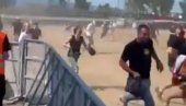 УСТАШКА МЛАДЕЖ: Бизаран видео - овако јуришају да заузму место на Томпсоновом коцерту (ВИДЕО)