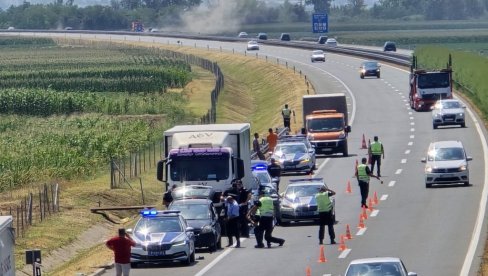 UHAPŠEN VOZAČ KAMIONA: Određeno mu zadržavanje posle nesreće kod Novog Sada u kojoj je stradao policajac