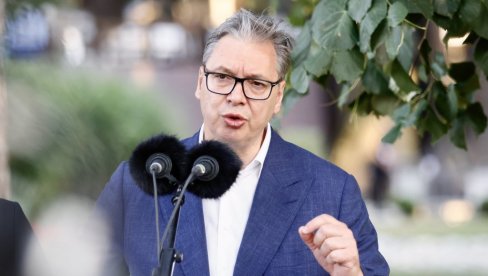 NEĆE NAROD DA GLASA ZA PROPAST SVOJE DRŽAVE Vučićeve poruke iz Jagodine: Kada dođu izbori, pobedićemo ih ubedljivije nego prošli put