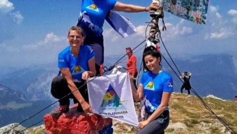 ODVAŽNE PLANINARKE IZ ZRENJANINA POPELE NAJVIŠI VRH BOSNE I HERCEGOVINE