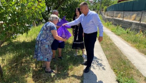 PAKET POMOĆI PORODICI RISTIĆ: Podrška socijalno ugrožemim stanovnicima