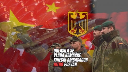 KINEZI NAPALI NEMAČKI AVION LASEROM? Berlin potvrdio - brod je naciljao lovca, ambasador hitno pozvan na razgovor KINEZI NAPALI NEMAČKI AVION LASEROM? Berlin potvrdio - brod je naciljao lovca, ambasador hitno pozvan na razgovor