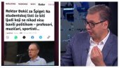 ДИРЕКТАН КРИМИНАЛ ЈЕ ТО ШТО РАДИ! Вучић о ректору Ђокићу - На факултету  је забрањено политичко деловање