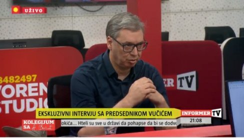 ВИДЕЛИ СТЕ КУЛМИНАЦИЈУ ХРВАТСКОГ ШОВИНИЗМА Вучић о Томпсоновом концерту: Дошли су због промоције усташтва, фашизма и антисрпске политике ВИДЕЛИ СТЕ КУЛМИНАЦИЈУ ХРВАТСКОГ ШОВИНИЗМА Вучић о Томпсоновом концерту: Дошли су због промоције усташтва, фашизма и антисрпске политике