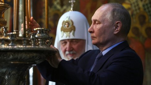 PATRIJARH KIRIL NAHVALIO PUTINA: Na čelu države je iskreni vernik, primer dobrog hrišćanina PATRIJARH KIRIL NAHVALIO PUTINA: Na čelu države je iskreni vernik, primer dobrog hrišćanina