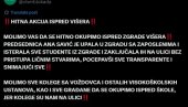SVAKA JOJ ČAST: Izbacila blokadere iz Višera, oni zakukali na mrežama, ali su ih građani oduvali!