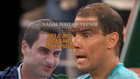 SVET U ŠOKU: Nadal postaje trener zvezde tenisa! Evo KAKO su pričali jedno o drugom - Rafa PLAKAO zbog njega, a Rodžer PSOVAO