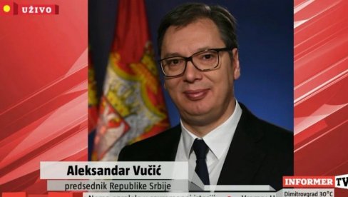DO KRAJA GODINE 1.000 EVRA PROSEČNA PLATA Vučić: Biće mnogo novina, hoćemo da spojimo jug Srbije i sa Beogradom i sa Evropom