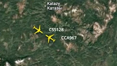AVION PUN EVROPLJANA ZAMALO IZBEGAO SUDAR: Sve se odigralo iznad Rusije - dignuta uzbuna (FOTO)