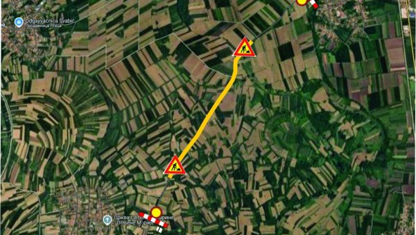 ОД СУТРА ЗАВРШНО АСФАЛТИРАЊЕ: За саобраћај се затвара пут од Стриже до Доњег Видова