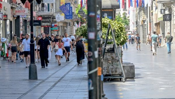 СТИЖУ ПАКЛЕНЕ ВРУЋИНЕ: РХМЗ од јутрос ниже упозорења - температуре иду и преко 38 степени, аларми у целој земљи (МАПА)