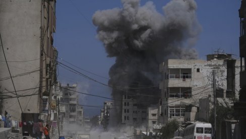 IZRAEL ŽESTOKO BOMBARDOVAO GAZU: Serija vazdušnih napada, eksplozije u Rafi i Kan Junisu