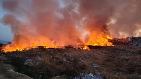 NIŠLIJI IZGORELA KUĆA I IMANJE: Požar u selu Ostrovica kod Vladičinog Hana