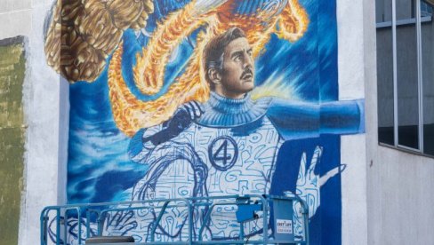 MURAL POSVEĆEN NOVOM MARVELOVOM HITU FANTASTIČNA 4: PRVI KORACI OSVANUO U BEOGRADU MURAL POSVEĆEN NOVOM MARVELOVOM HITU FANTASTIČNA 4: PRVI KORACI OSVANUO U BEOGRADU
