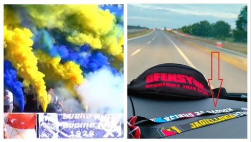 ПРЕНОС, НОВИ ПАЗАР - ЈАГЈЕЛОЊА: Хаос! Почеле туче, стигли Пољаци који обожавају Србију, а ево шта су урадили новопазарски навијачи (ВИДЕО)