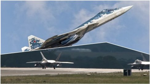 RUSKI I AMERIČKI PONOS NA NEBU: Hoće li se susresti Su-57 i F-22 na nebu iznad Aljaske?