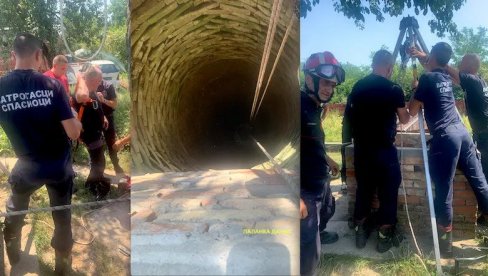 VATROGASCI SPASLI ŽENU POSLE SKOKA U BUNAR: Dramatična akcija spasavalja u Azanji VATROGASCI SPASLI ŽENU POSLE SKOKA U BUNAR: Dramatična akcija spasavalja u Azanji