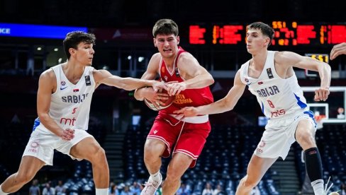 ORLIĆI UBEDLJIVI PROTIV SEVERNE MAKEDONIJE: Košarkaška reprezentacija Srbije do 18 godina demonstrirala silu na Evrobasketu