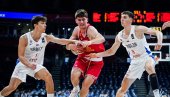 ORLIĆI UBEDLJIVI PROTIV SEVERNE MAKEDONIJE: Košarkaška reprezentacija Srbije do 18 godina demonstrirala silu na Evrobasketu