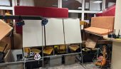 ХАОС НА УНИВЕРЗИТЕТУ У НОВОМ ПАЗАРУ: Погледајте шта су блокадери оставили иза себе (ФОТО)
