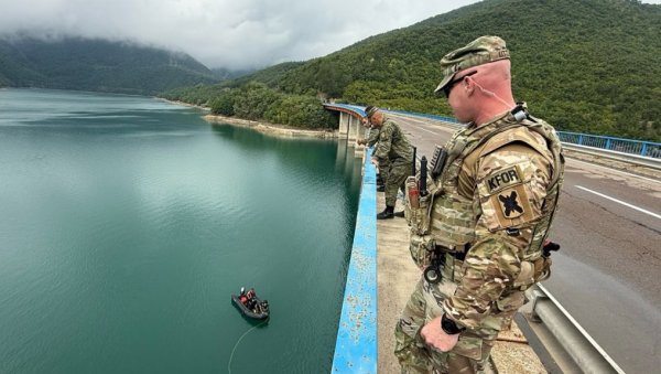УТАПАЊЕ ИЛИ СУМЊИВА СМРТ?! Припадници тзв косовских безбедносних снага пронашли тело мушкарца у језеру Газиводе