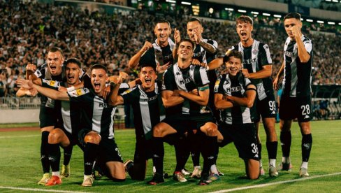 IGRAJU SE DECA! Novi gol Partizanove bebe protiv Hibernijana