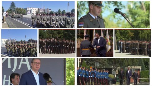 PROMOCIJA NAJMLAĐIH OFICIRA VOJSKE REPUBLIKE SRBIJE: Prisustvuje predsednik Vučić (VIDEO) PROMOCIJA NAJMLAĐIH OFICIRA VOJSKE REPUBLIKE SRBIJE: Prisustvuje predsednik Vučić (VIDEO)