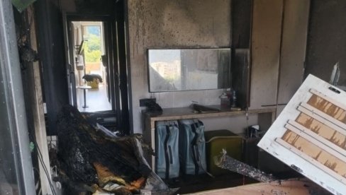 ГОСТИ ЕВАКУИСАНИ: Пожар у Специјалној болници „Меркур“ у Врњачкој Бањи