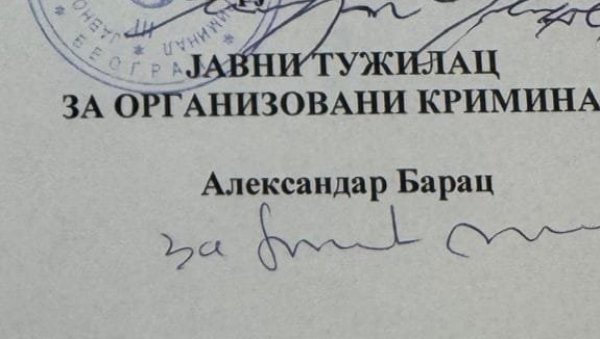 КУПЉЕНА РЕШЕЊЕМ? Тужитељки која је потписала уместо Барца три дана раније продужен мандат КУПЉЕНА РЕШЕЊЕМ? Тужитељки која је потписала уместо Барца три дана раније продужен мандат