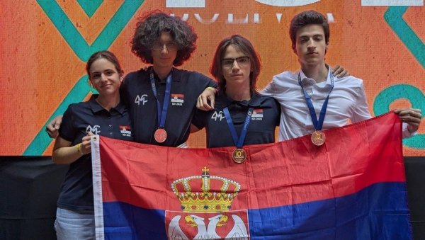ТРИ МЕДАЉЕ ЗА ИНФОРМАТИЧАРЕ: Нови успех наших ђака на међународној олимпијади ТРИ МЕДАЉЕ ЗА ИНФОРМАТИЧАРЕ: Нови успех наших ђака на међународној олимпијади