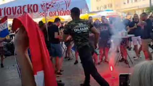 СКАНДАЛ БЕЗ ПРЕСЕДАНА ПРЕД ТОМПСОНОВ КОНЦЕРТ: Погледајте како усташе певају песму о клању Срба (ВИДЕО)