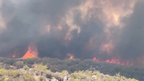 ВИШЕ ОД 1.000 ВАТРОГАСАЦА НЕ МОЖЕ ДА ИЗАЂЕ НА КРАЈ СА ВАТРОМ: Страшан пожар букти у Америци (ВИДЕО) ВИШЕ ОД 1.000 ВАТРОГАСАЦА НЕ МОЖЕ ДА ИЗАЂЕ НА КРАЈ СА ВАТРОМ: Страшан пожар букти у Америци (ВИДЕО)