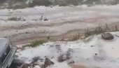 PALO 15 CM GRADA: Nestvarna scena snimljena u Crnoj Gori (VIDEO)