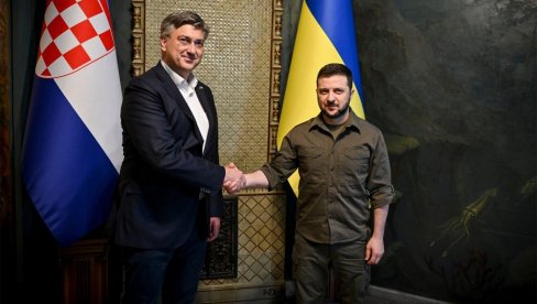 PLENKOVIĆ SE BRŽE-BOLJE POHVALIO: Zelenski Hrvatima čestitao godišnjicu Oluje (FOTO) PLENKOVIĆ SE BRŽE-BOLJE POHVALIO: Zelenski Hrvatima čestitao godišnjicu Oluje (FOTO)