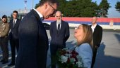 VUČIĆ UGOSTIO ĐORĐU MELONI: Premijerka Italije stigla u Srbiju
