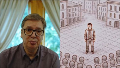 ВУЧИЋ ИСПРИЧАО ПРИЧУ И ПОРУЧИО: Веома је важно да људи запамте лекцију за коју сам мислио да смо је већ научили (ВИДЕО)