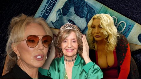 KO SU NAJBOGATIJE PEZIONERKE NA ESTRADI? Neke primaju i po tri penzije, a cifra dostiže i do 200.000 mesečno
