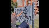 DINKOVA EKIPA SA LIMANA U AKCIJI PROTIV SRBA I SRPSKE CRKVE! Isplivao snimak skandaloznog čina blokadera zgubidana u Novom Sadu