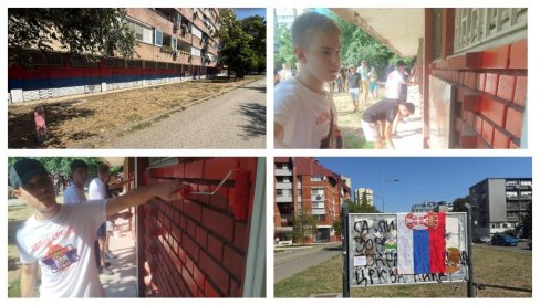 НАРОД ПРОТИВ БЛОКАДЕРА: Поново освануле тробојке на Лиману и јасна порука српских родољуба - Црква ће се градити! (ФОТО) НАРОД ПРОТИВ БЛОКАДЕРА: Поново освануле тробојке на Лиману и јасна порука српских родољуба - Црква ће се градити! (ФОТО)