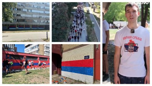 ДЕТЕ ЛИМАНА ИМА ПОРУКУ ЗА БЛОКАДЕРЕ УСТАШЕ: Ваша хистерија неће зауставити изградњу цркве! (ВИДЕО)
