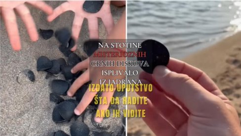 MISTERIOZNI CRNI DISKOVI ISPLIVALI IZ JADRANA Nije dobro - pokrenuto istraživanje, izdato uputstvo ŠTA da uradite ako ih vidite MISTERIOZNI CRNI DISKOVI ISPLIVALI IZ JADRANA Nije dobro - pokrenuto istraživanje, izdato uputstvo ŠTA da uradite ako ih vidite