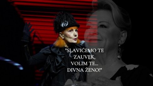 UMRLA JE JEDNA OD NAJVEĆIH YU PEVAČICA Josipa Lisac: Divna ženo, volim te - slavićemo te zauvek UMRLA JE JEDNA OD NAJVEĆIH YU PEVAČICA Josipa Lisac: Divna ženo, volim te - slavićemo te zauvek