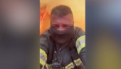 POGLEDAJTE KAKO VATROGASAC PROLAZI KROZ VATRENI ZID: Video prikazao sav užas jezivog požara u Crnoj Gori (VIDEO)