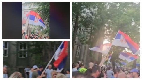 НАРОД УСТАО И У СУБОТИЦИ: Више од 1.000 грађана против усташа и блокадера (ВИДЕО)