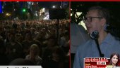 VUČIĆ ODRŽAO GOVOR NA SAVSKOM VENCU: Braniću Srbiju od onih spolja i od njihovih poslušnika VUČIĆ ODRŽAO GOVOR NA SAVSKOM VENCU: Braniću Srbiju od onih spolja i od njihovih poslušnika