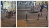 BLOKADERI UNIŠTAVAJU BEOGRAD: Prevrću kontejnere (VIDEO)